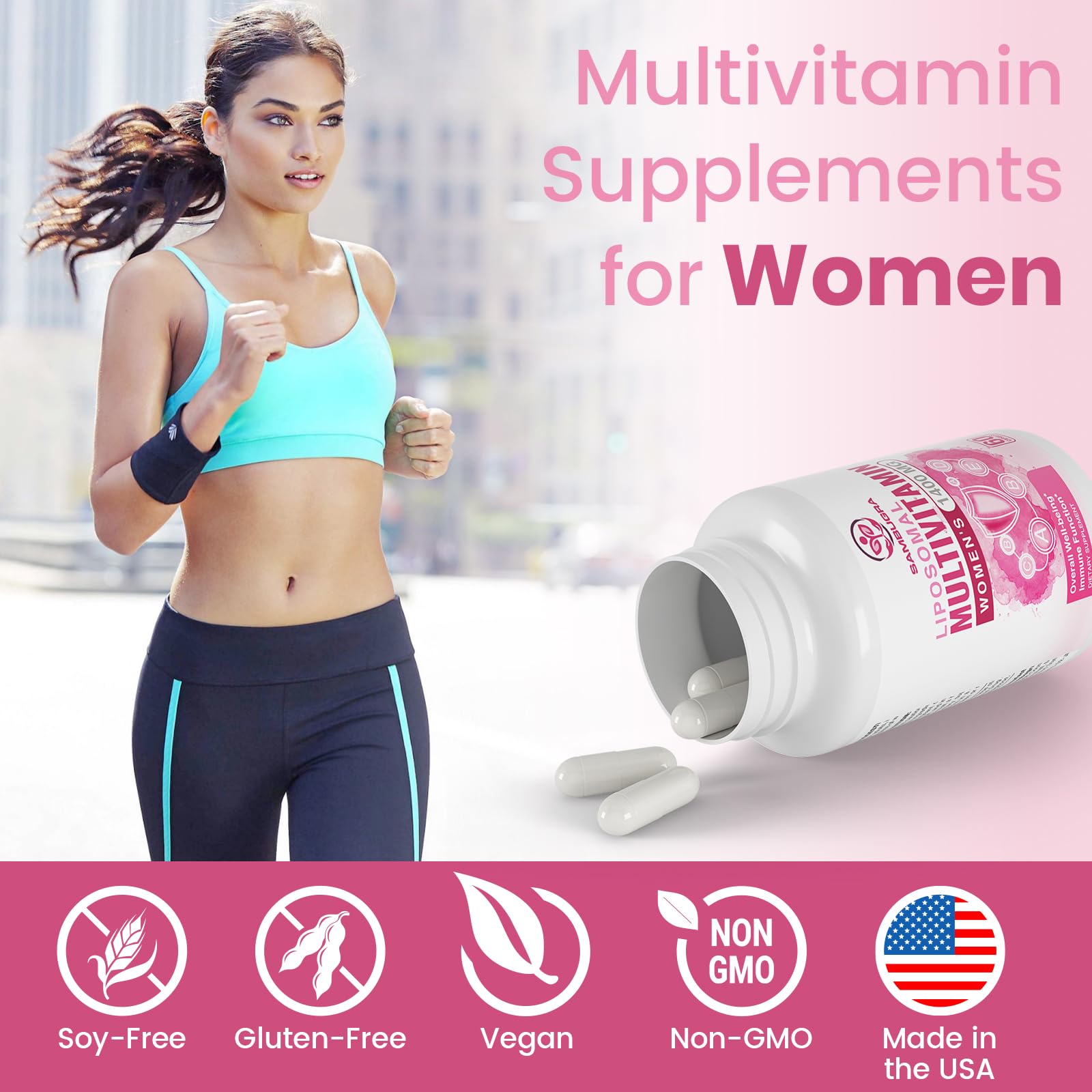 suplemento multivitamínico mujeres sin soya ni gluten