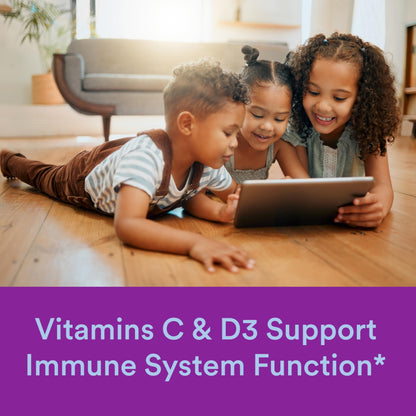 Suplemento multivitamínico SmartyPants para niños pequeños sabor fruta