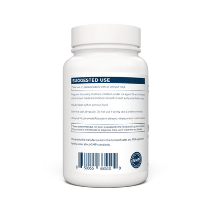 Suplemento nad 1000mg nicotinamida ribósido renue