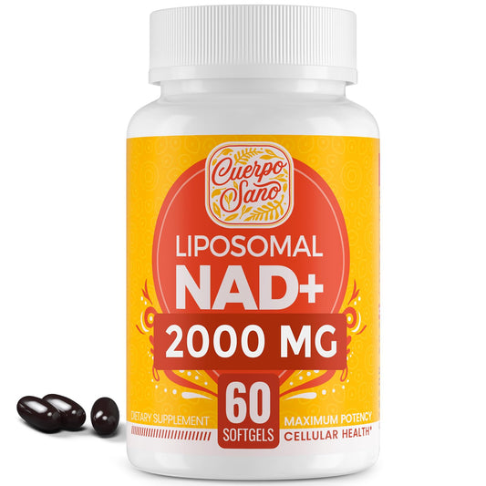 Suplemento NAD+ liposomal 2000mg 60 cápsulas