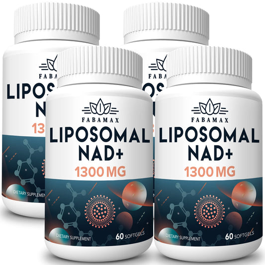 Suplemento NAD+ liposomal Fabamax 1600mg alta potencia