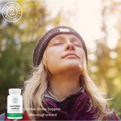 Suplemento natural 2nd Springs para calma y salud ósea