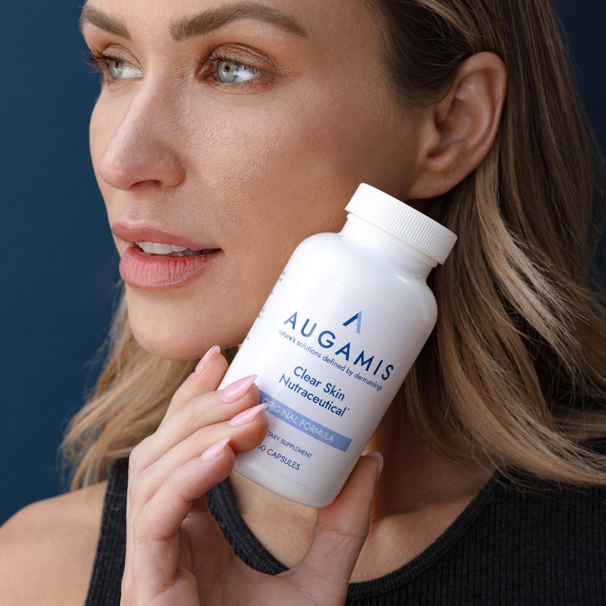 Suplemento natural para acné hormonal Augamis 60 cápsulas
