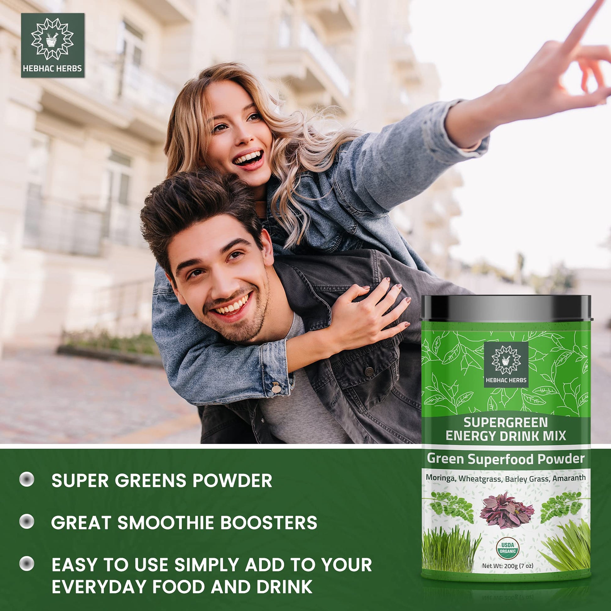 Suplemento natural Ayurveda Hebhac Herbs en cápsulas y polvo