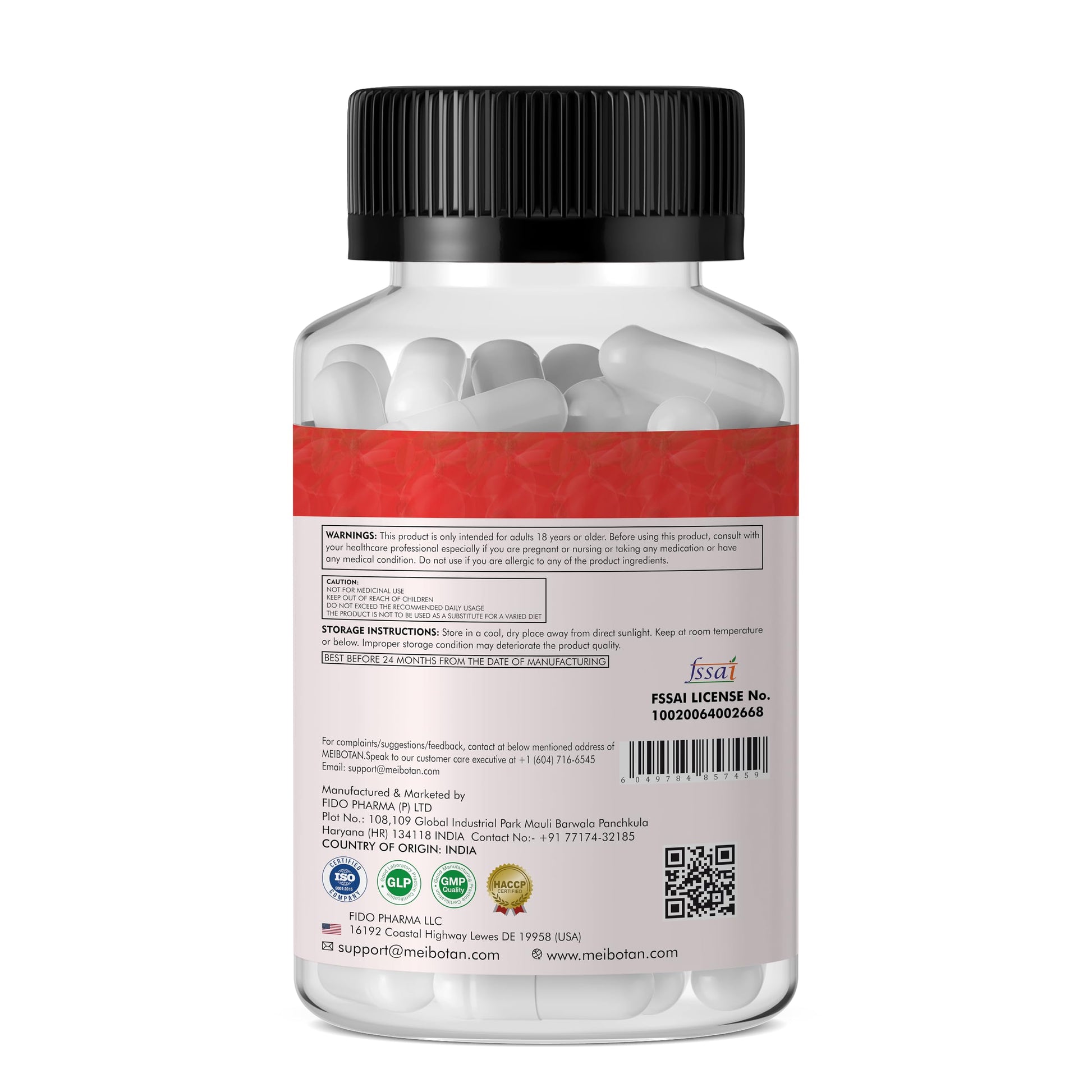 Suplemento natural meibotan vitamina c con rosa mosqueta