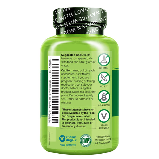 Suplemento natural de vitamina D3 vegana de NATURELO