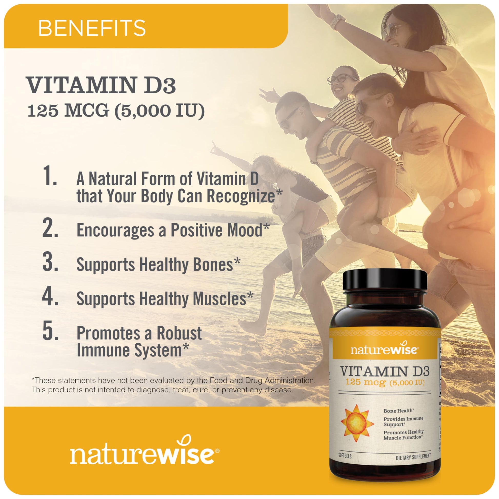 Suplemento NatureWise Omega 3 600mg EPA 400mg DHA cápsulas