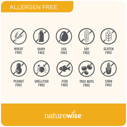 Suplemento NatureWise vitamina D3 5000IU no OGM y sin gluten