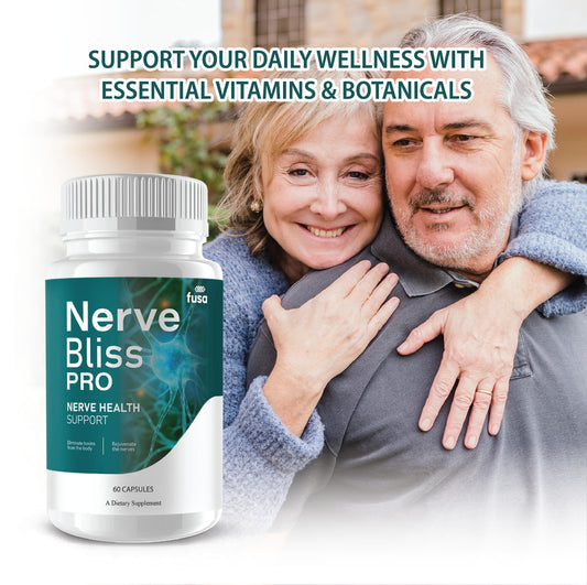 Suplemento NerveBliss Pro Premium 120 cápsulas por Fusa.