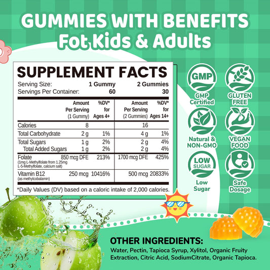 Suplemento para Niños y Adultos Gummies