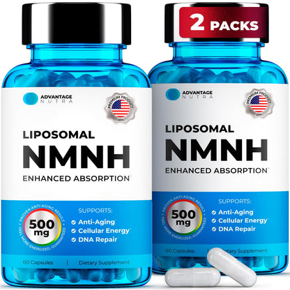 Suplemento NMNH AdvantageNutra para aumentar NAD+ y antienvejecimiento