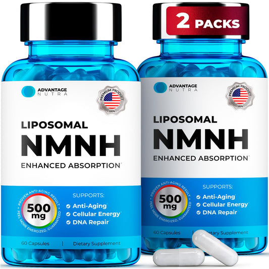 Suplemento NMNH AdvantageNutra para aumentar NAD+ y antienvejecimiento