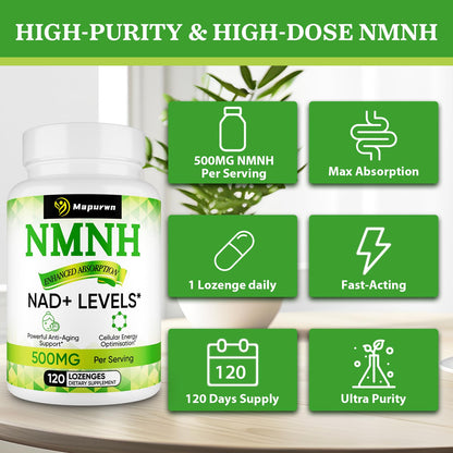 Suplemento NMNH para longevidad y reparación de ADN