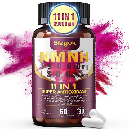 Suplemento NMNH Sizyok 600mg bote de 60 cápsulas