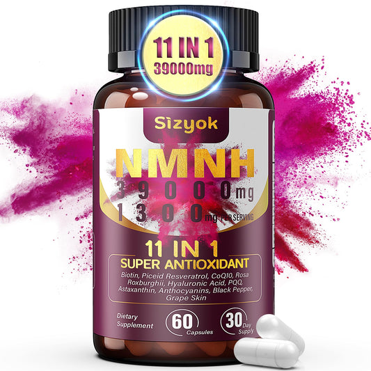 Suplemento NMNH Sizyok 600mg bote de 60 cápsulas