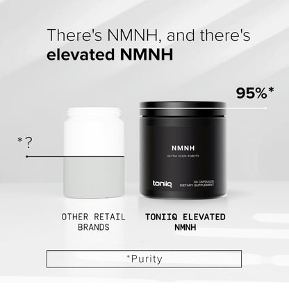 Suplemento NMNH Toniiq alta pureza 60 cápsulas