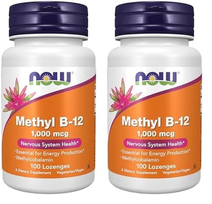 Suplemento NOW Foods Metil B-12 100 Pastillas