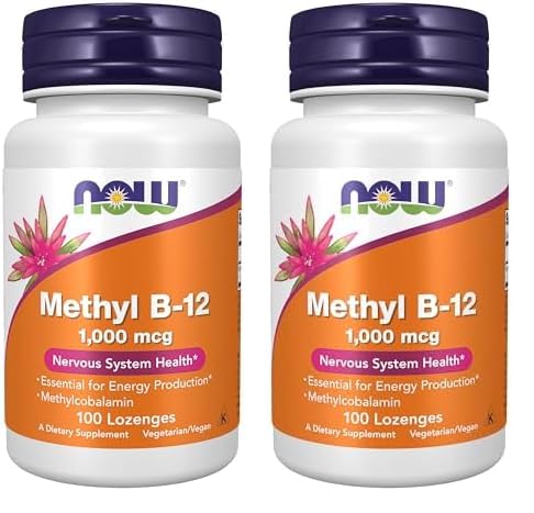 Suplemento NOW Foods Metil B-12 100 Pastillas