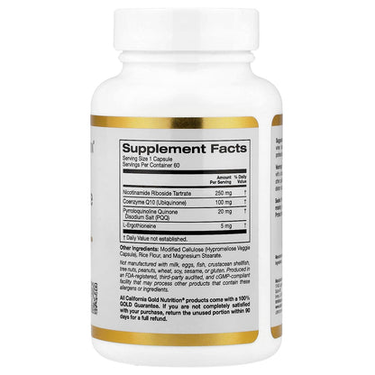 Suplemento NRT para energía y metabolismo