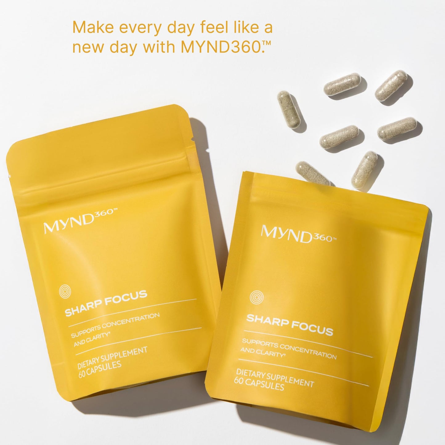 Suplemento Nu Skin con ingredientes para enfoque y rendimiento mental