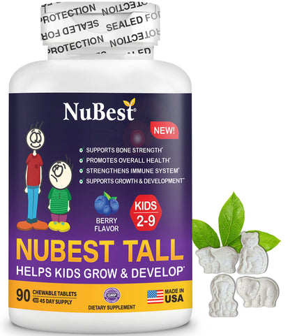 Suplemento NuBest Tall 10+ para niños y adolescentes