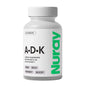 Botella suplemento Nuray ADK vitaminas A D3 K2 60 cápsulas