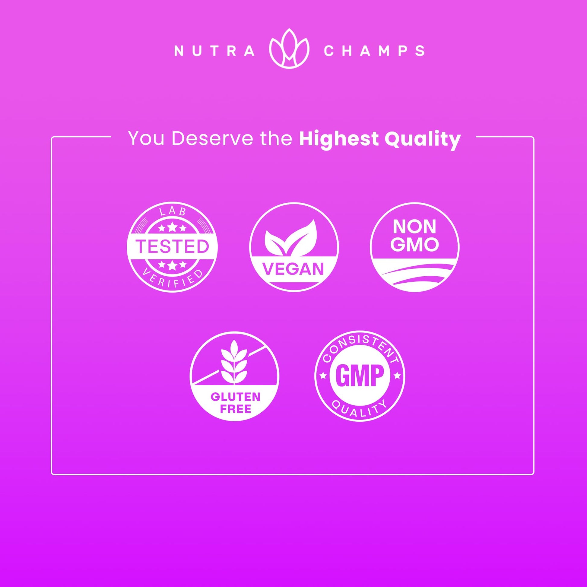 Suplemento NutraChamps gomitas biotina 10000mcg