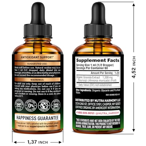 Suplemento NUTRAHARMONY con cápsulas y gotas para bienestar integral