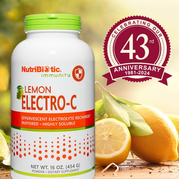 Suplemento NutriBiotic vitamina c 850 mg con electrolitos