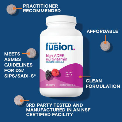 Suplemento nutricional Bariatric Fusion post cirugía bariátrica