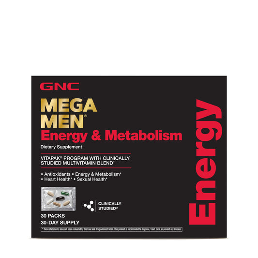GNC Mega Men Energy suplemento nutricional