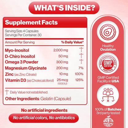 suplemento nutricional magnesio y myo-inositol GROWTIN