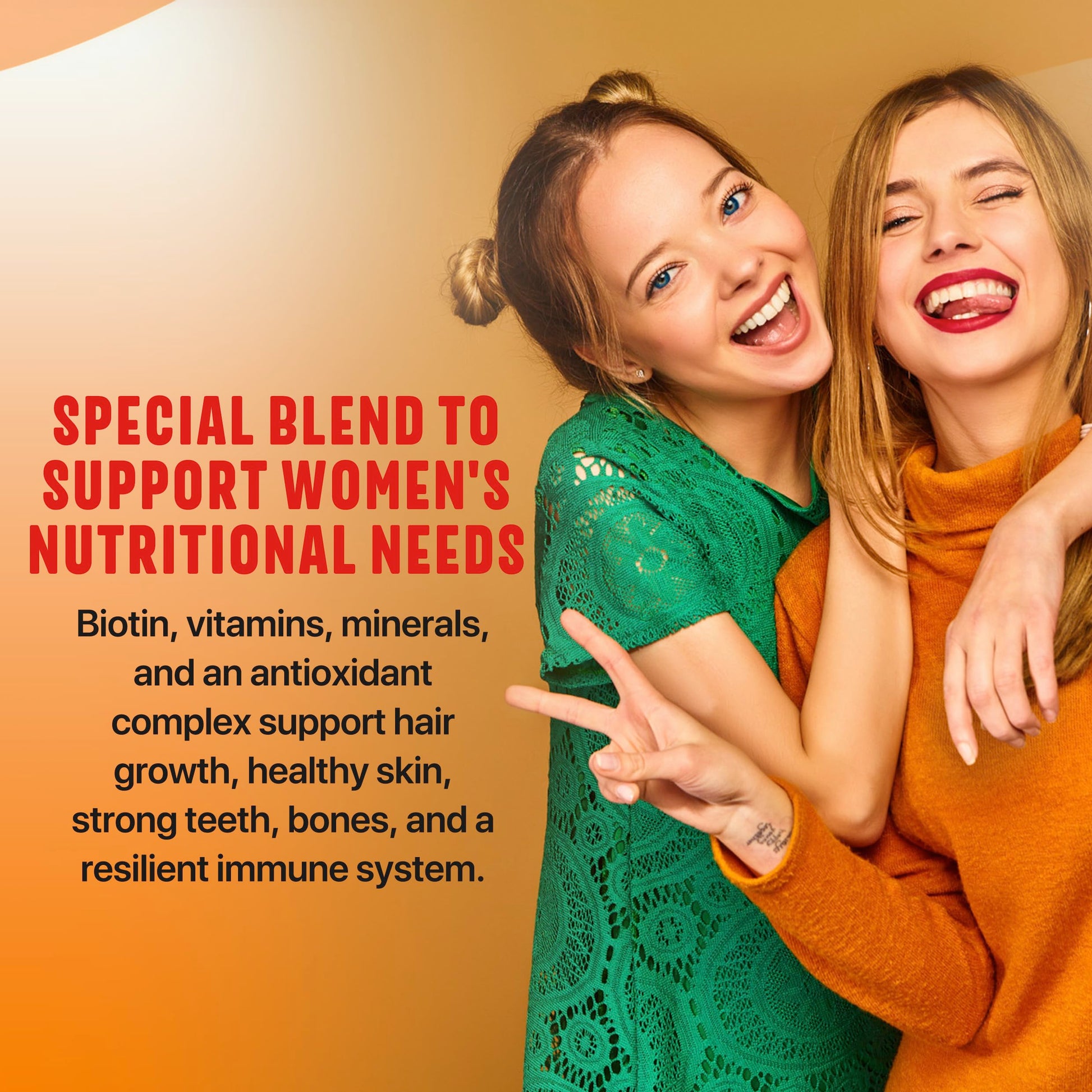 Suplemento nutricional mujeres necesidades especiales