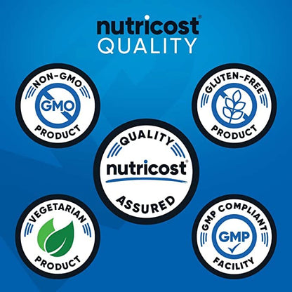 Suplemento Nutricost vitamina B12 para energía y salud nerviosa