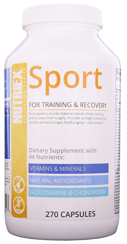 Suplemento Nutriex Sport multivitamínico 270 cápsulas