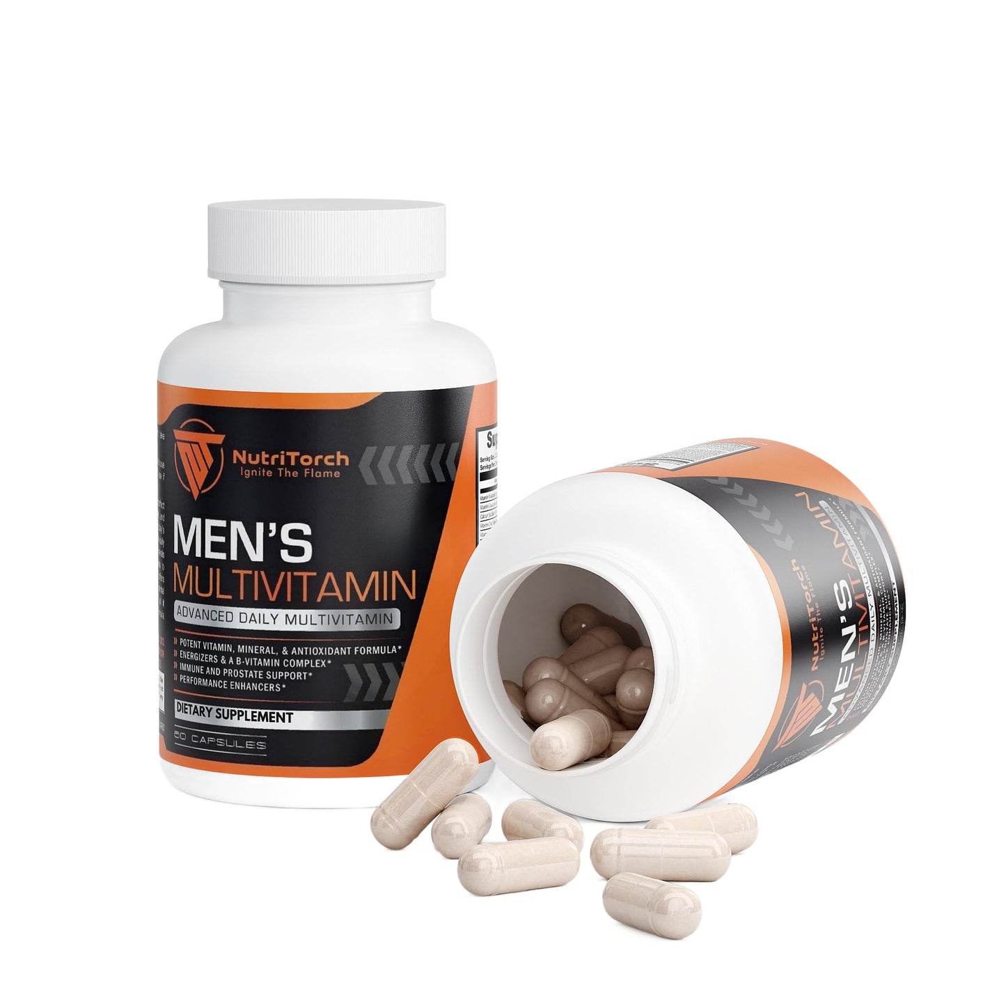 Suplemento NutriTorch para alerta mental y salud integral del hombre