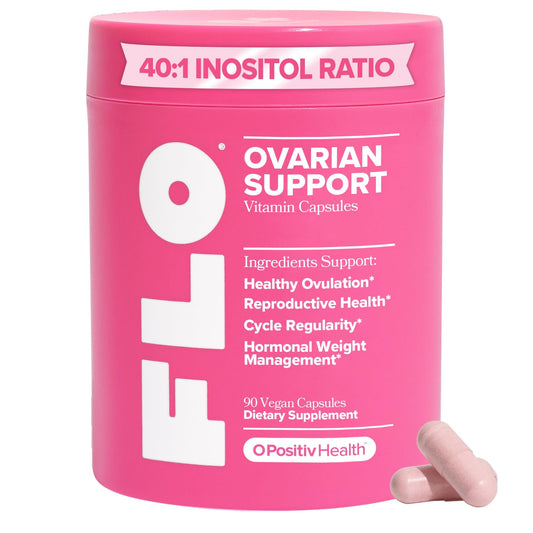 Suplemento O Positiv FLO para salud ovárica y equilibrio hormonal