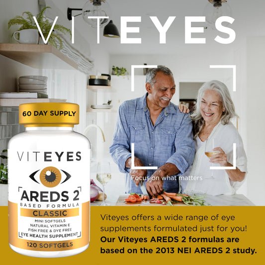 Suplemento ocular VITEYES AREDS 2 para una visión saludable