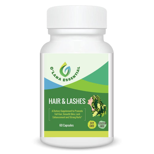 Suplemento O'Lana para cabello pestañas piel y uñas saludables