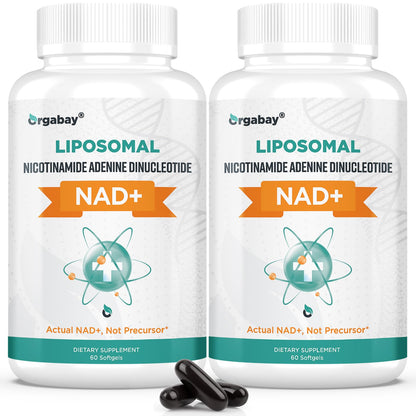 Suplemento Orgabay Liposomal NAD+ 500mg 120 cápsulas