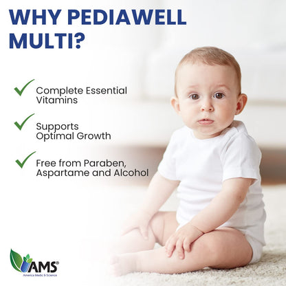 Suplemento Pediátrico PediaWell Multi sin conservantes