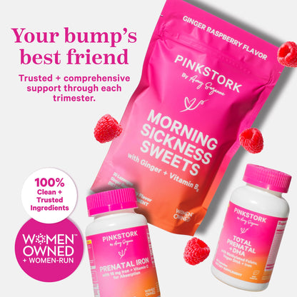 Suplemento Pink Stork para fertilidad y salud prenatal