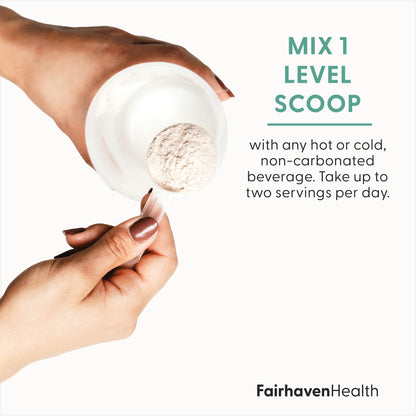 Suplemento polvo inositol Fairhaven Health para mujeres