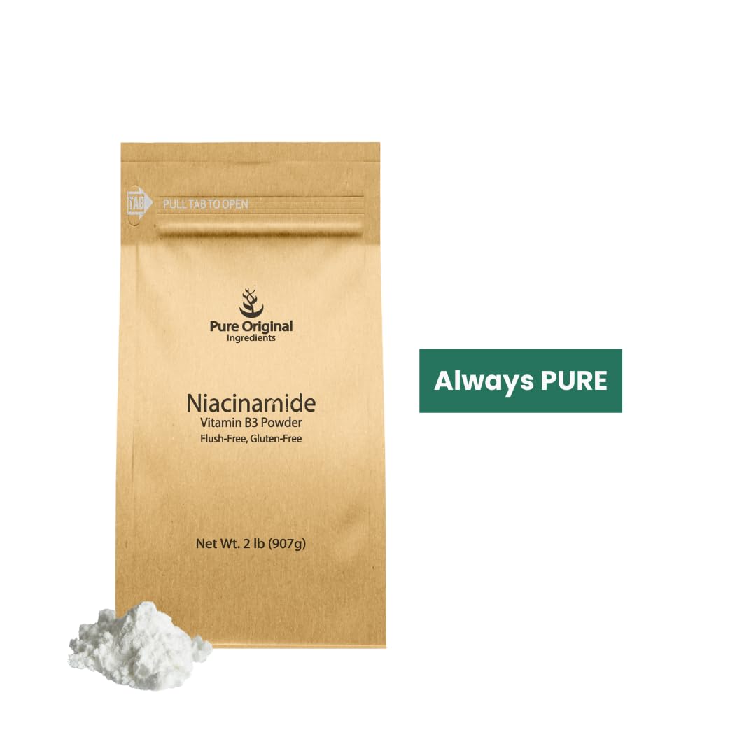 Suplemento en polvo puro de Niacinamida PURE ORIGINAL INGREDIENTS