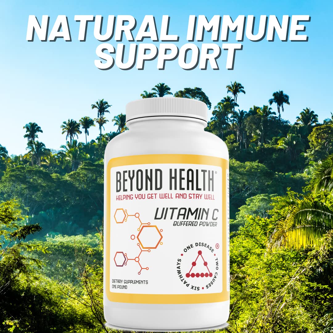 Suplemento polvo vitamina C Beyond Health 16 onzas