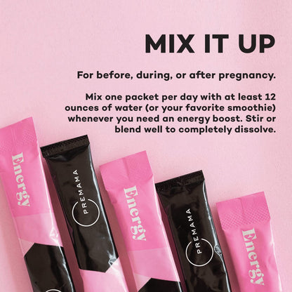 Suplemento prenatal sin cafeína con Omega 3 Premama