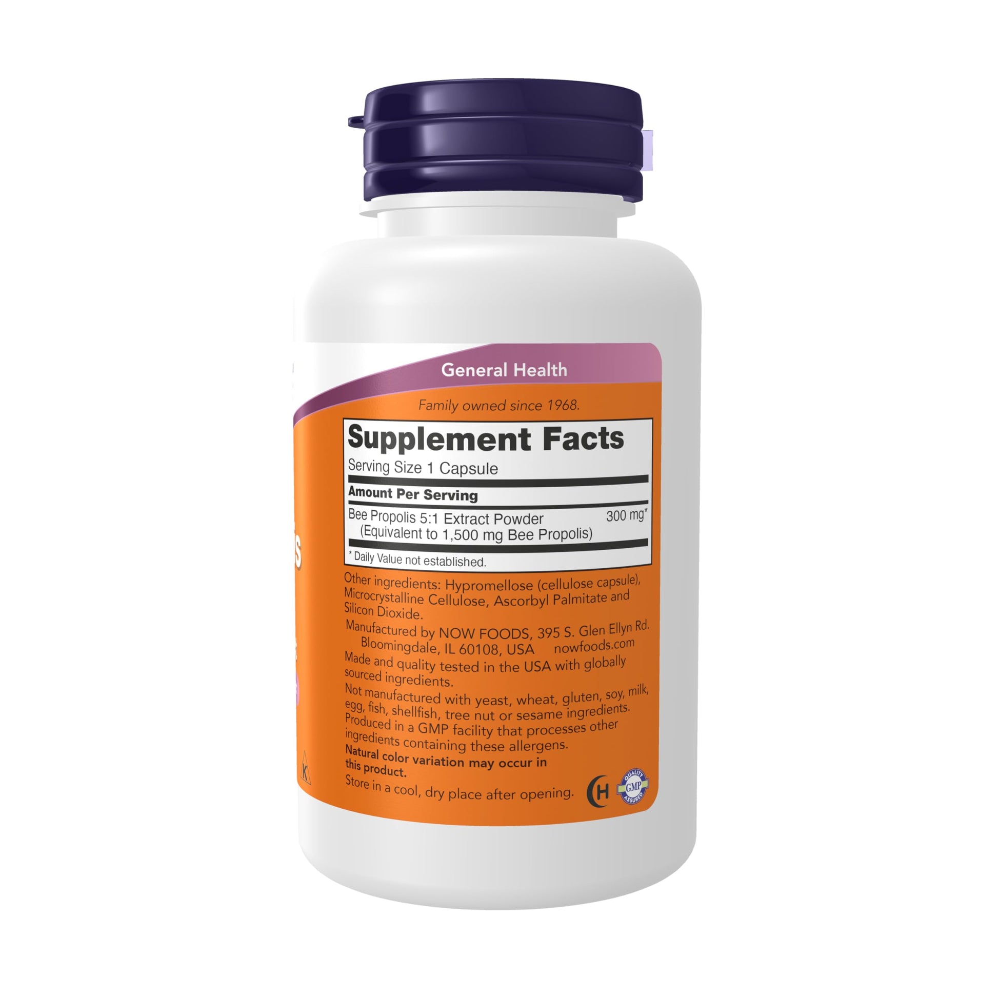 Suplemento Propolis Now Foods refuerzo inmunológico