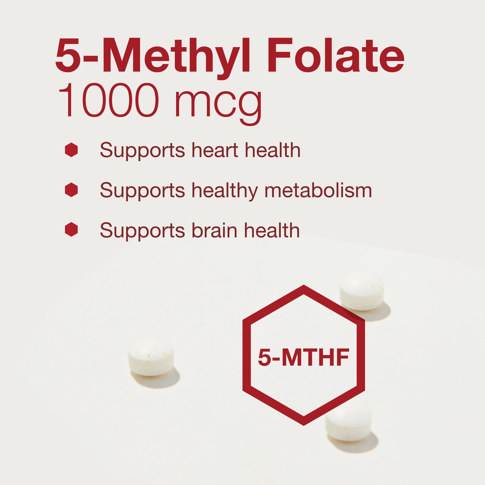Suplemento Protocol For Life Balance 5-metilfolato apoyo metabolismo