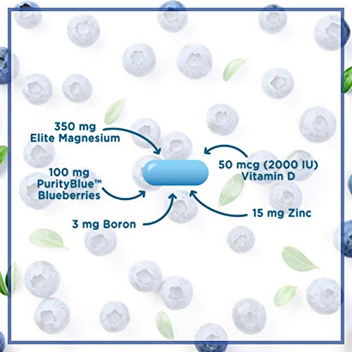 Suplemento Purity Products magnesio y vitamina B12 energía