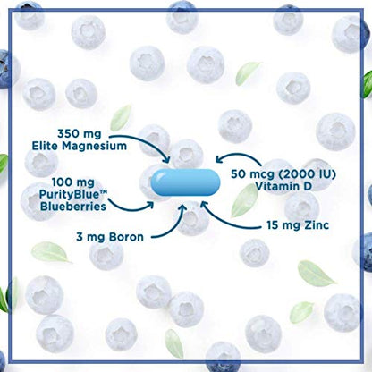 Suplemento Purity Products magnesio y vitamina B12 energía